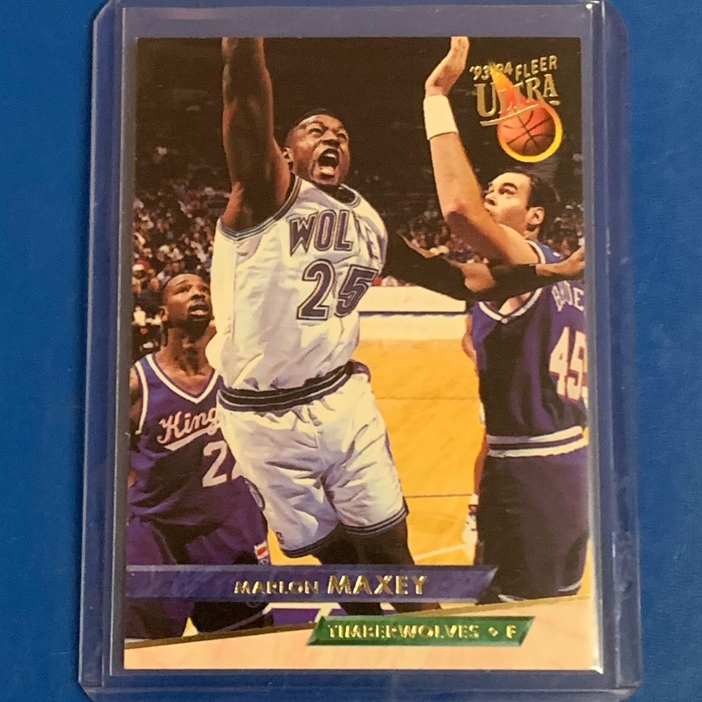 Marlon Maxey #291 1993-94 Fleer Ultra Basketball Trading Card